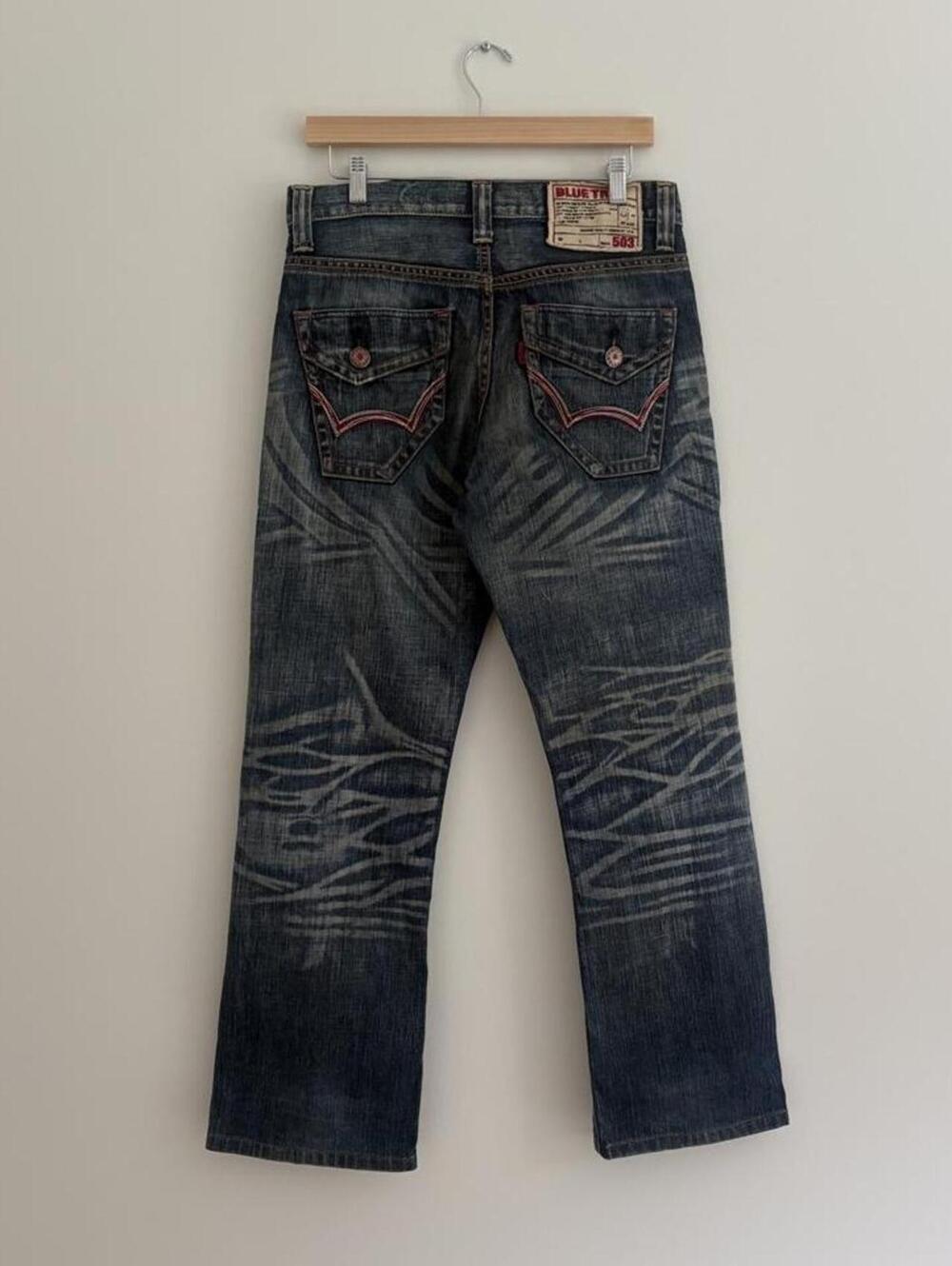 Vintage Edwin Blue Trip 503  Bootcut Jeans